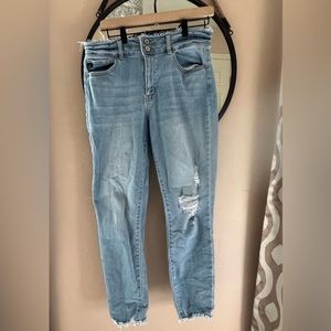 KanCan Distressed Waist and Ankle Jeans Size 9|28